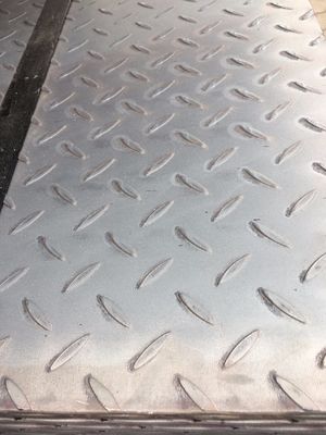 Q235 Ms lamiera di acciaio di diamante lamiera di acciaio a carbonio mite lamiera di acciaio strutturale Ms lamiera di acciaio a quadri